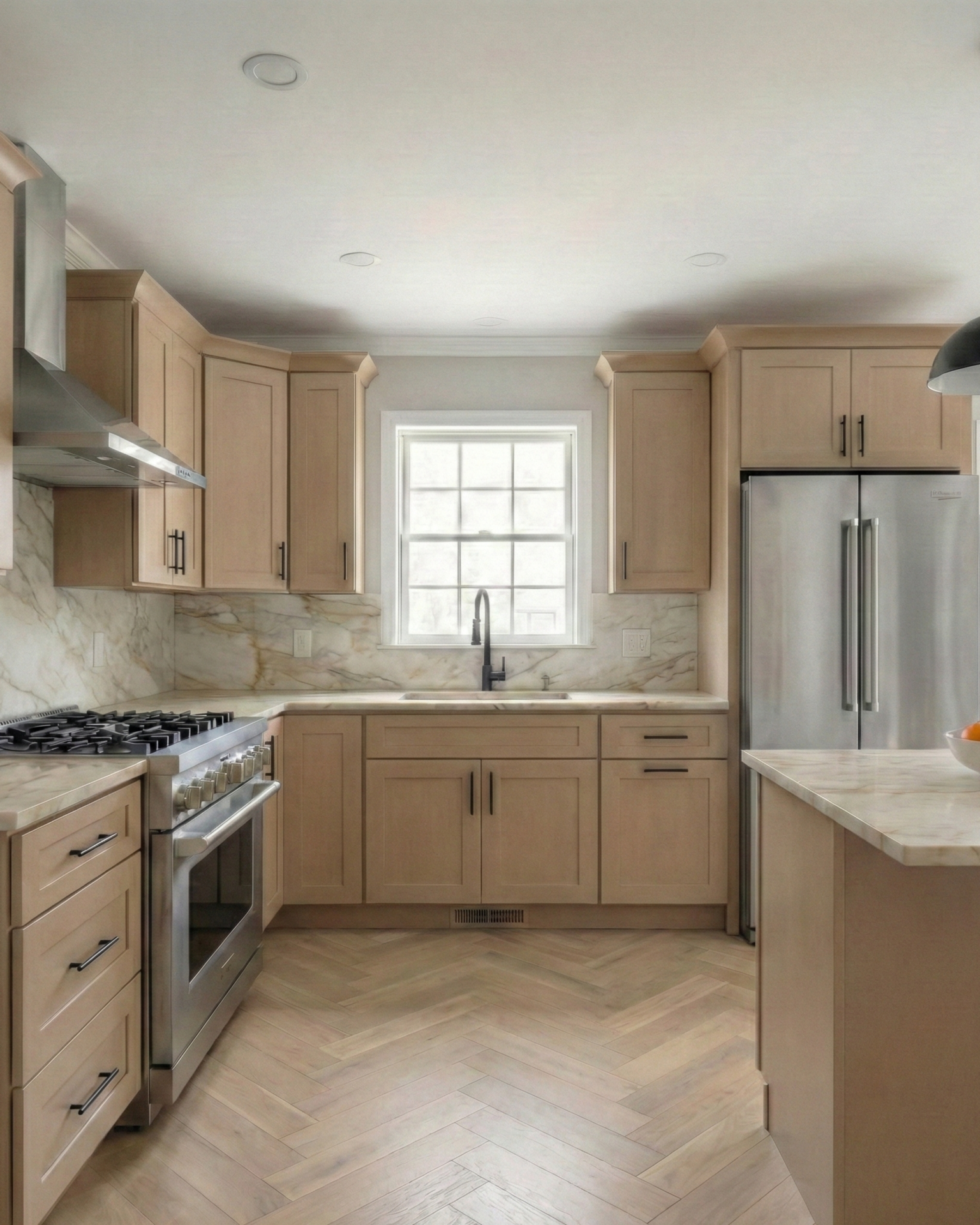 Render Color Cashmere Cahsmere | ProShaker Luxury RTA Cabinetry